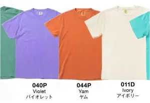 6.1オンス ガーメントダイ Tシャツ